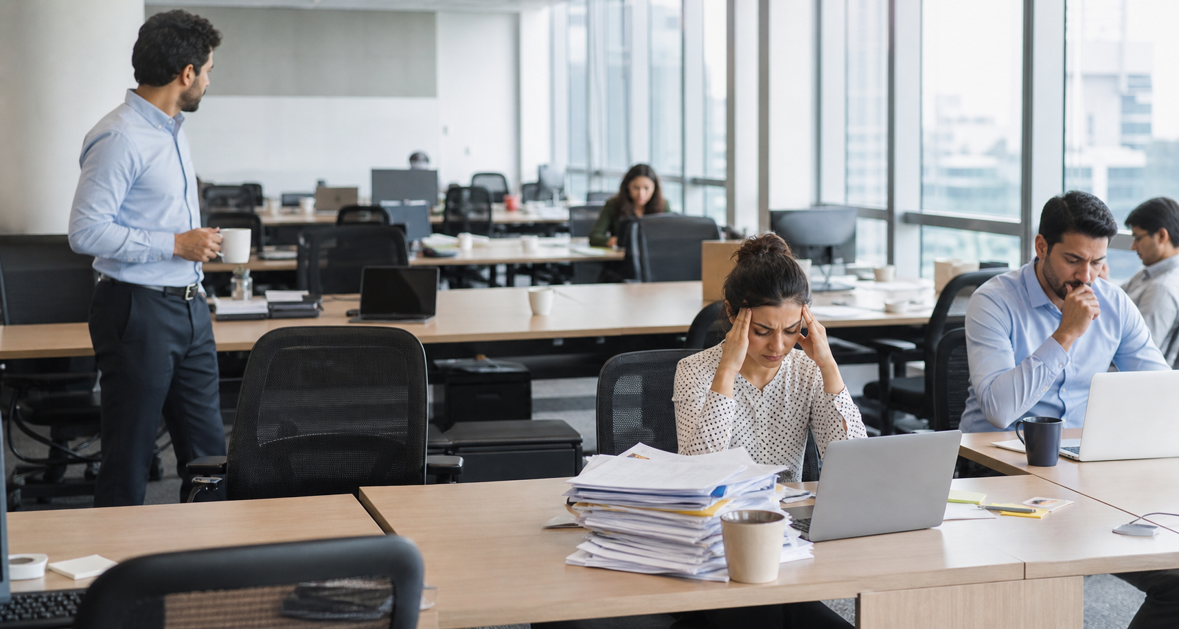 El costo real del estrés laboral en rotación y ausentismo